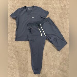 Figs Scrubs - Space Navy